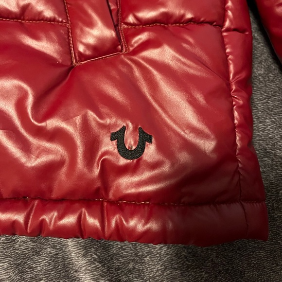 Red True Religion Puffer - Picture 4 of 5